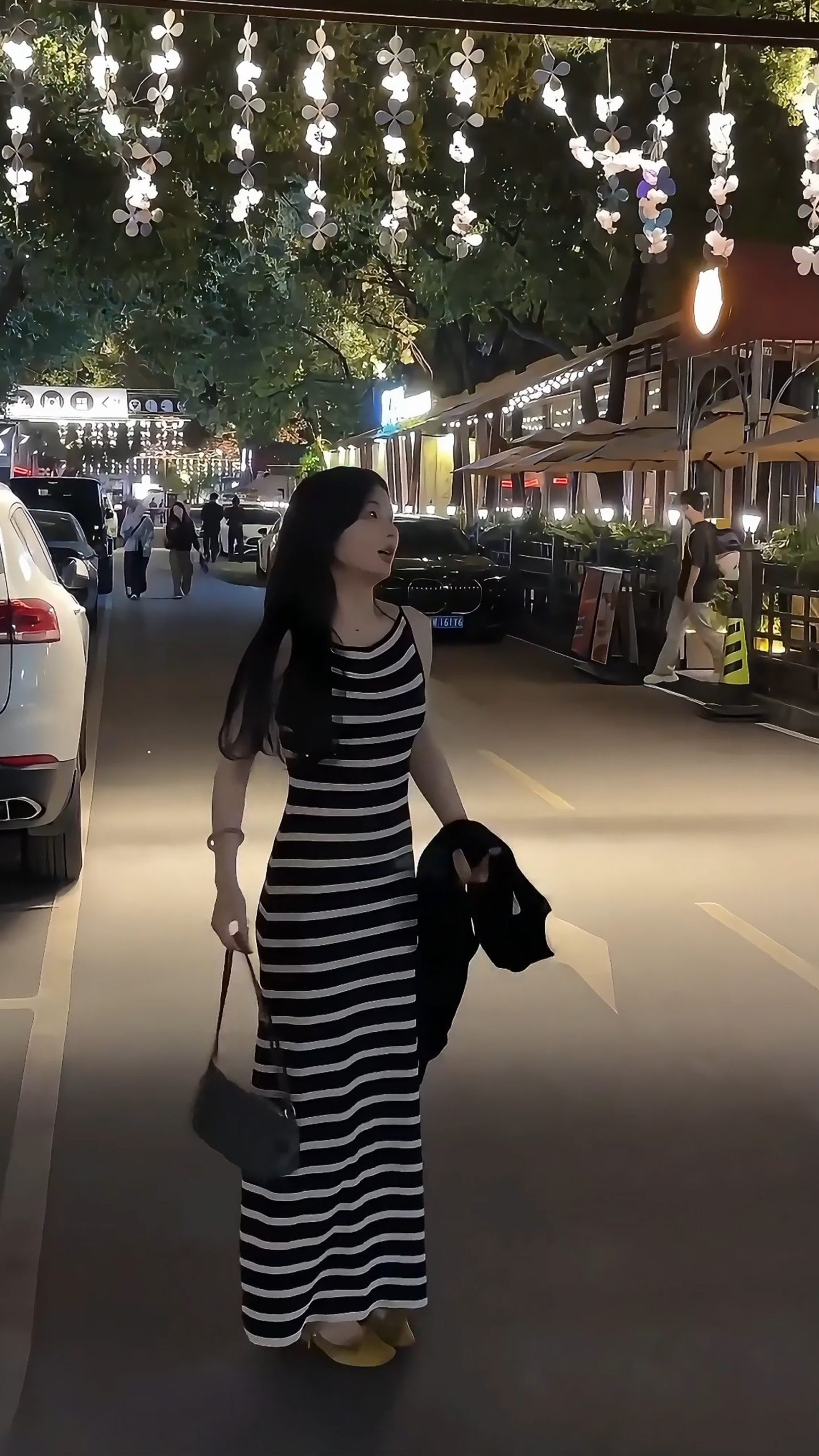 French Knit Cami Dress Women Summer New Elegant Slim Sleeveless Long Dress - Image 3