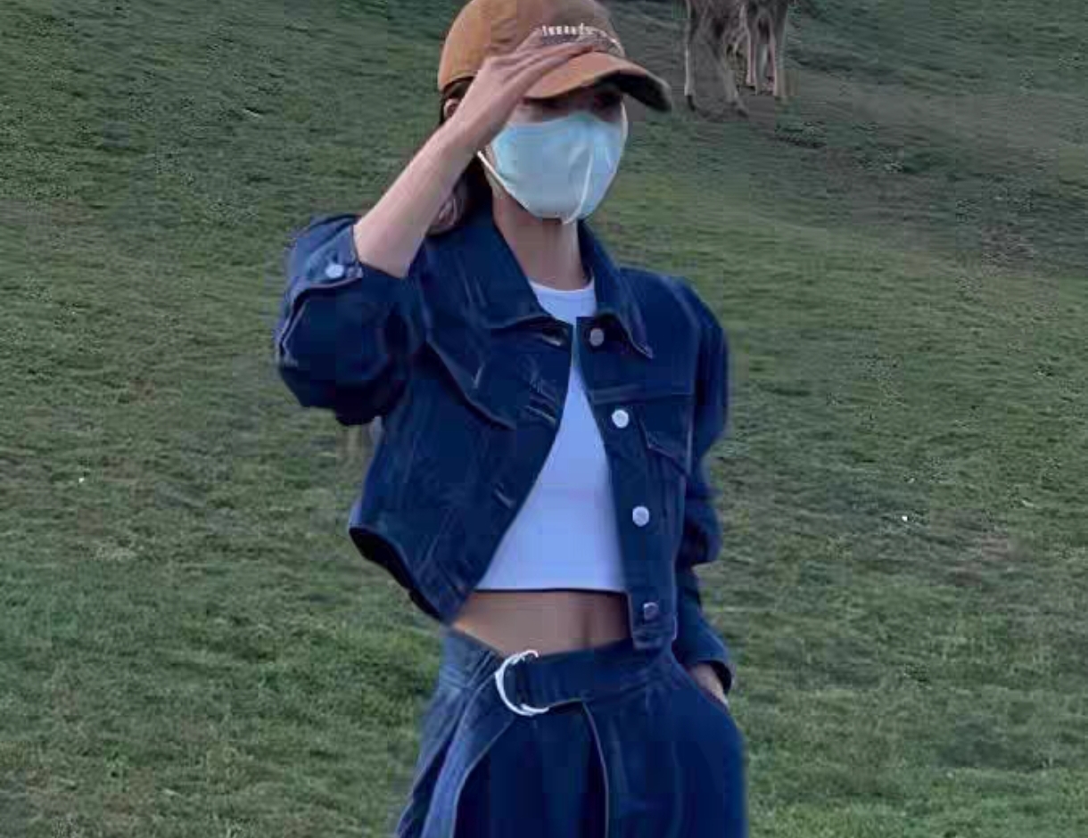 Korean Style Puff Sleeve Denim Shirt Jacket - Image 2