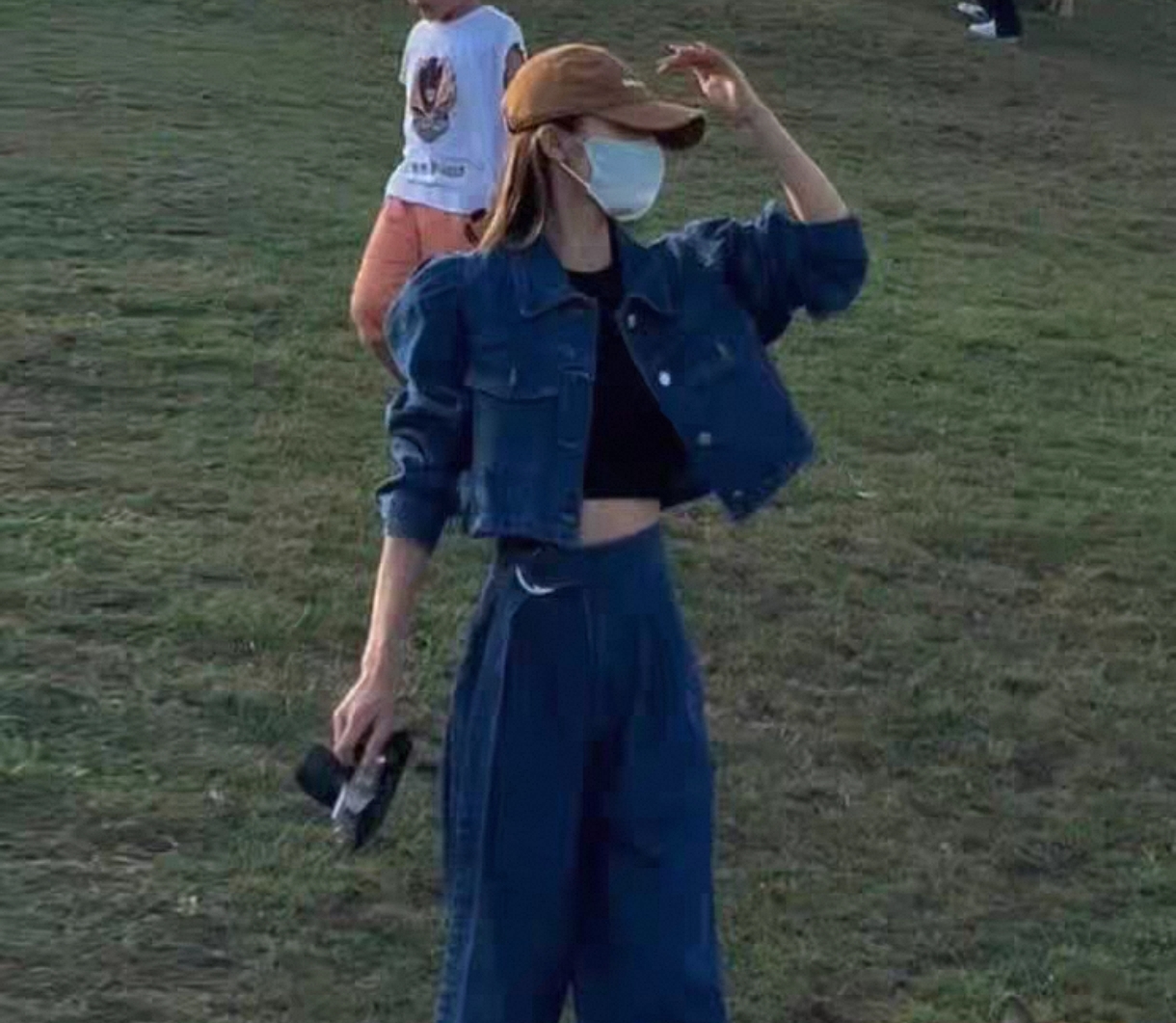 Korean Style Puff Sleeve Denim Shirt Jacket - Image 3