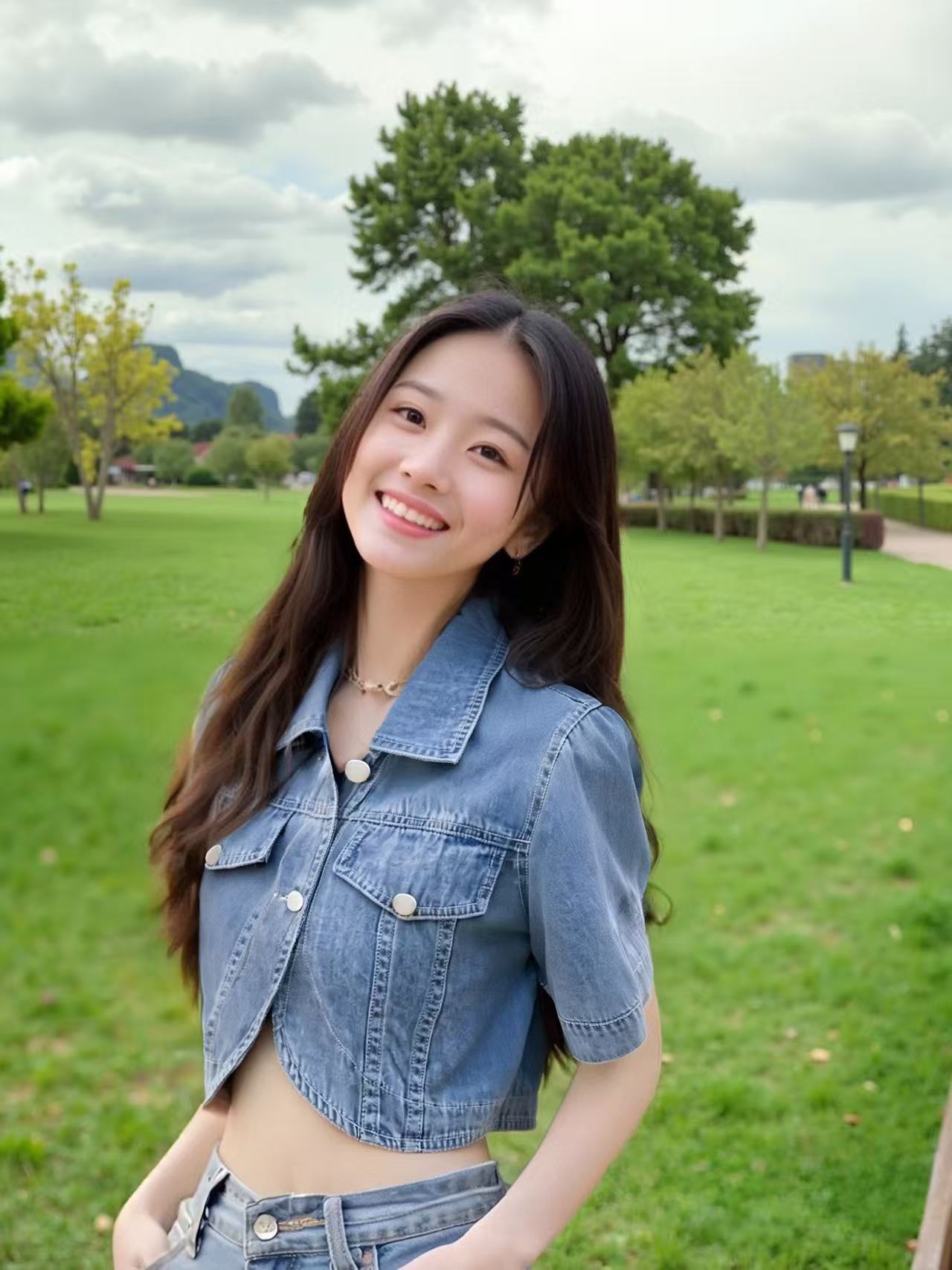 Summer New Hong Kong Style Soft Denim Jacket for Women Petite Friendly Versatile Denim Top - Image 2